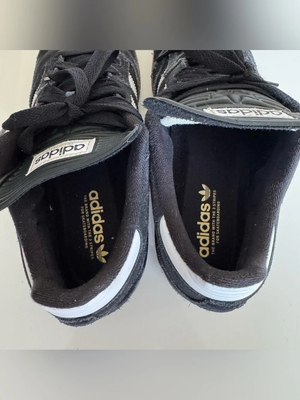 Adidas Busenitz Pro Mens 10.5 Black White Gum Suede Skate Shoes G48060